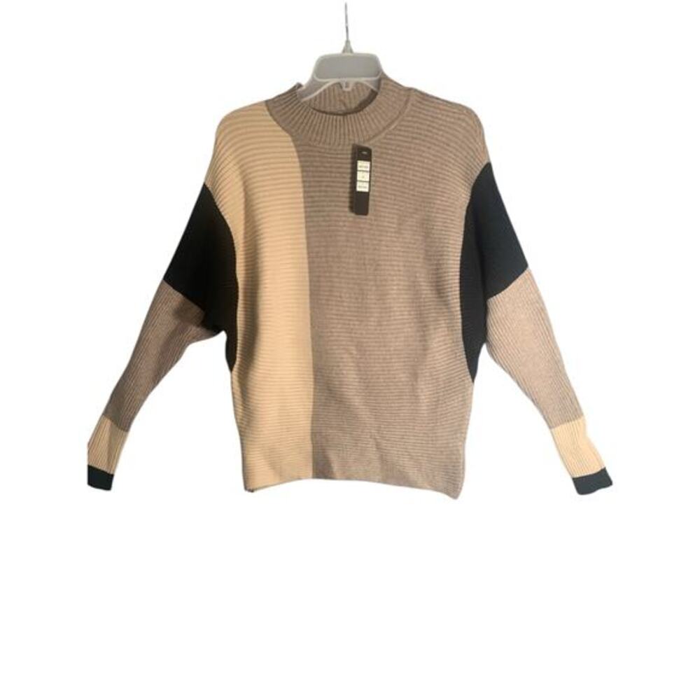 Belldini Women's Colorblock Dolman Sweater Size Small Ladies
